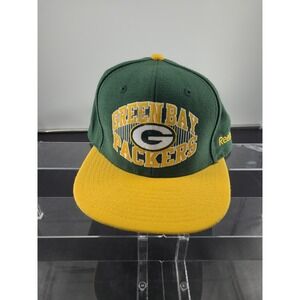 GREEN BAY PACKERS REEBOK 90S SNAPBACK HAT CAP VINTAGE Nfl One Size Fits All Rare